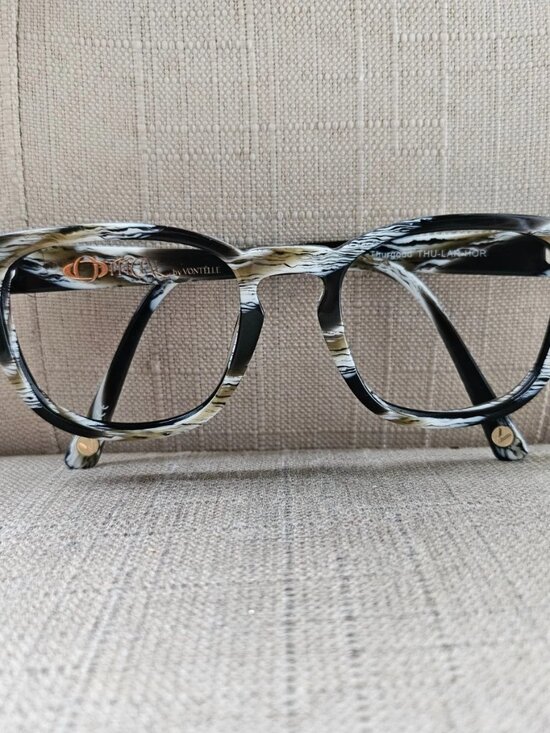 Vontelle Eyewear Glasses Frame THURGOOD THU-LAR HOR Eyewear Eyeglass Frame only
